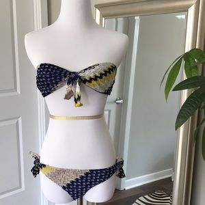 Missoni 2 piece front knot tie bikini! 40/ 4 US
